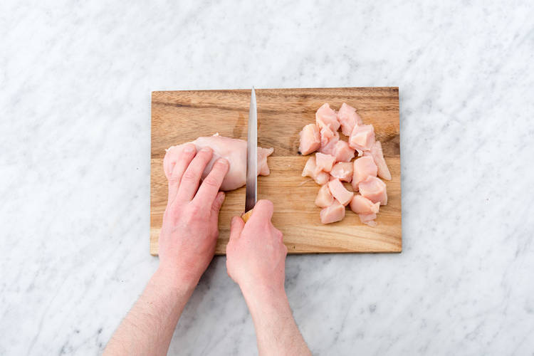 Hähnchen marinieren