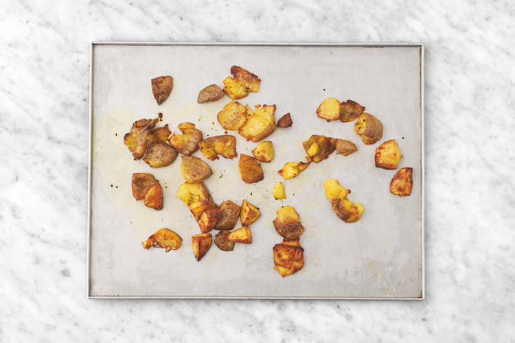 Kartoffeln rösten