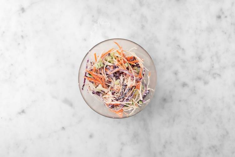 Slaw vorbereiten