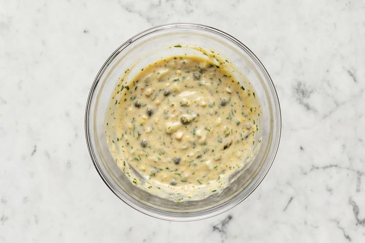 Préparer la sauce gribiche