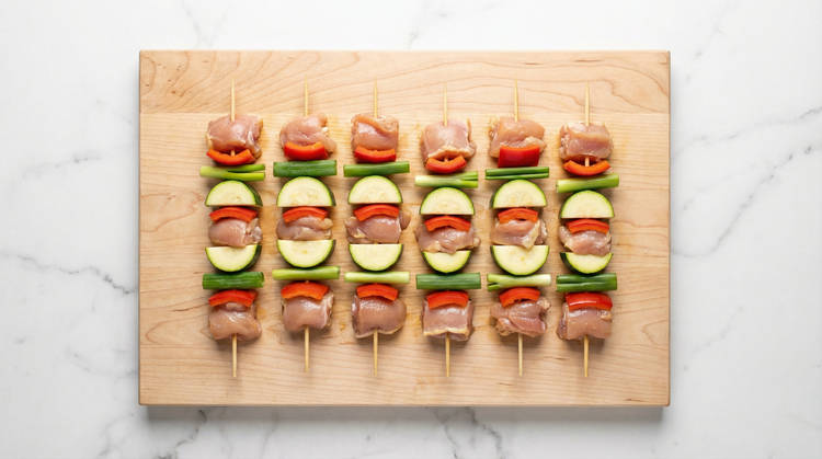 Assemble Skewers