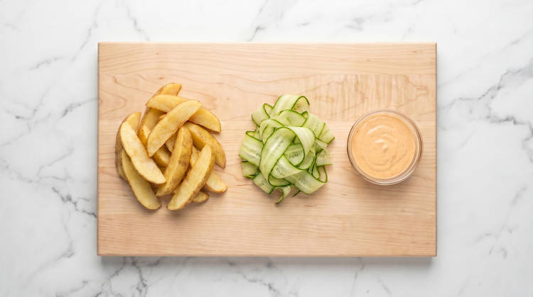 Prep & Make Sriracha Mayo