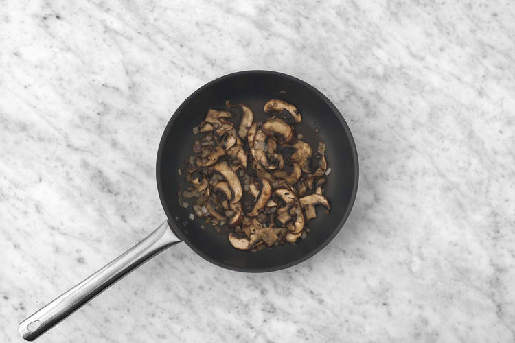 On fond pour les champignons