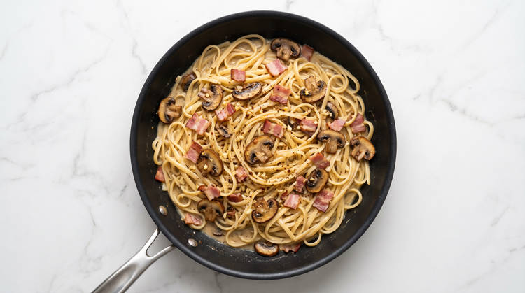 Finish Pasta & Make Salad