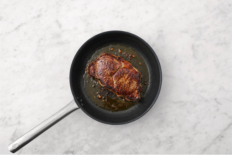 Cook the pork
