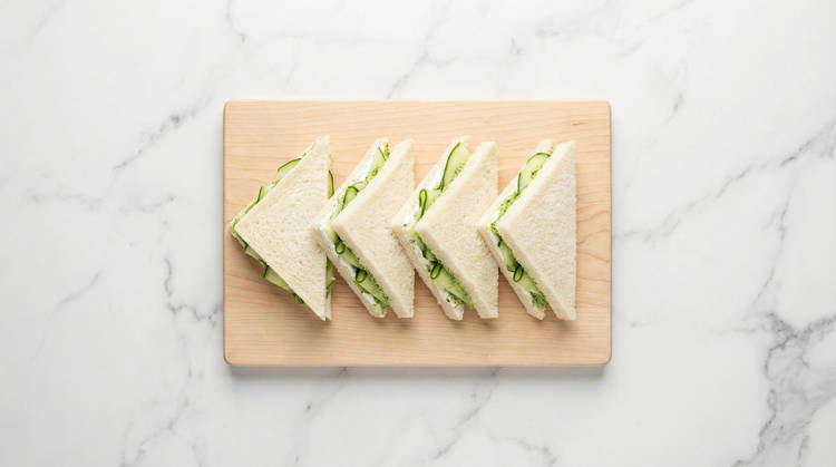Make Cucumber Sandwiches
