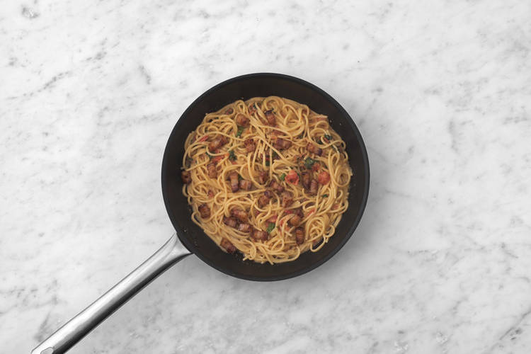 Tillsätt pasta