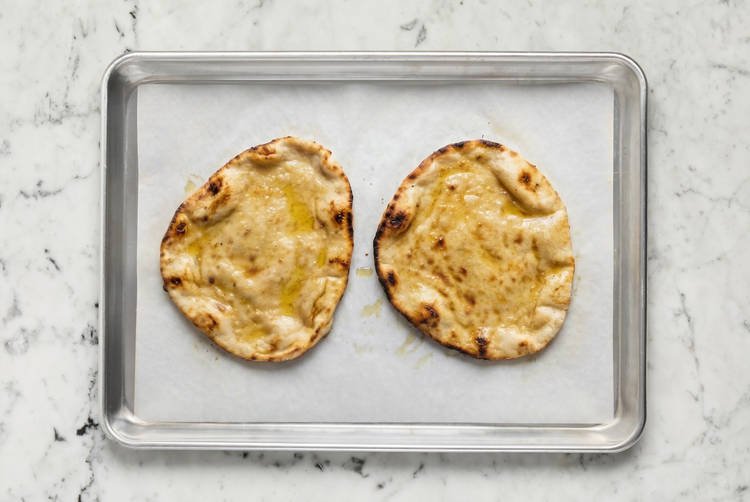 Toast flatbread