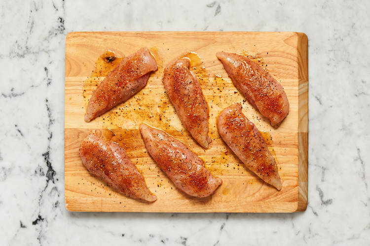 Prep grill items