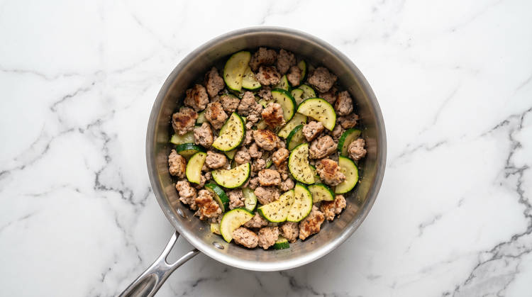 Cook Turkey & Zucchini