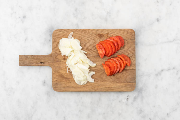 Prep the veggies