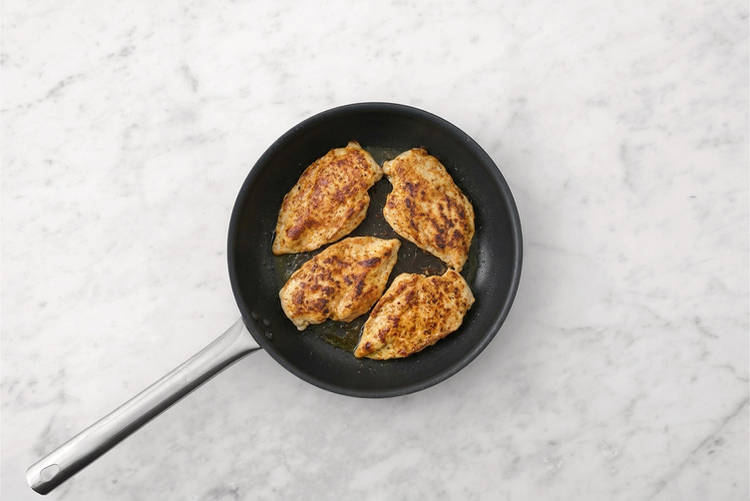 Cook the chicken
