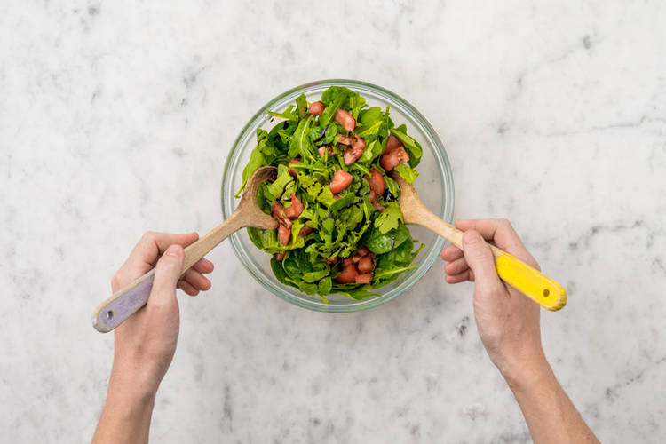 Make the salad