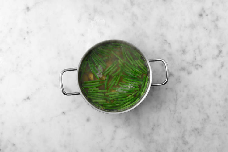 Les légumes au bain