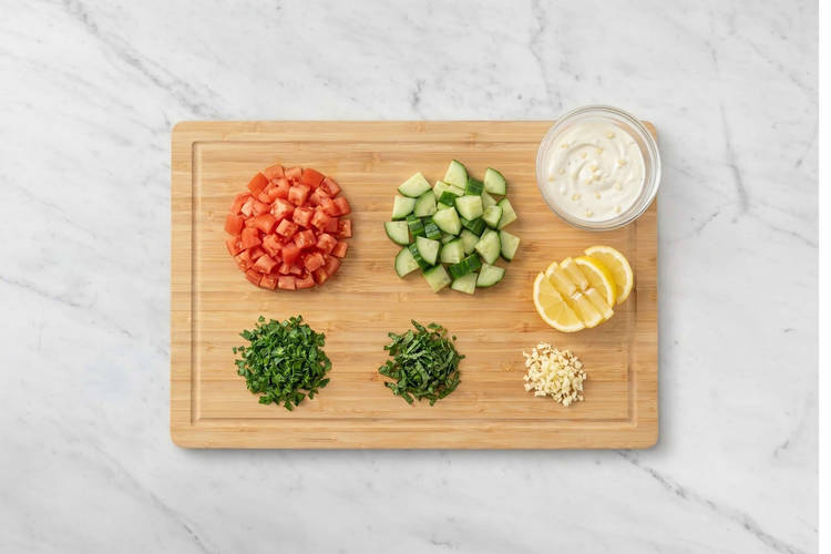 Gör vitlöksdressing