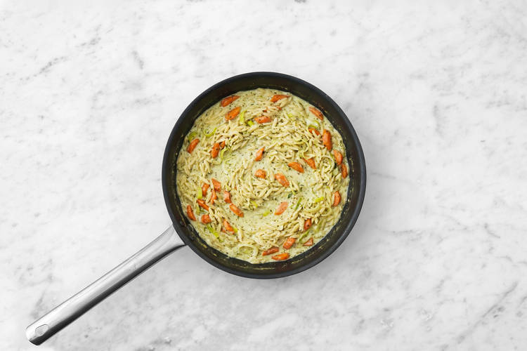 Finish the Orzo