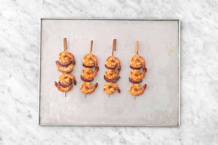 Roast the Prawns