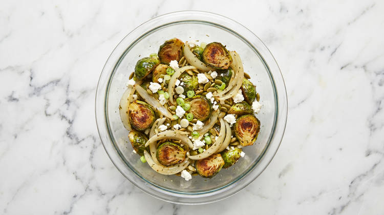 Toss Brussels Sprouts