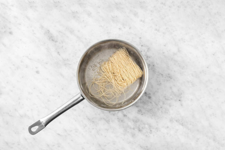 Cook the noodles