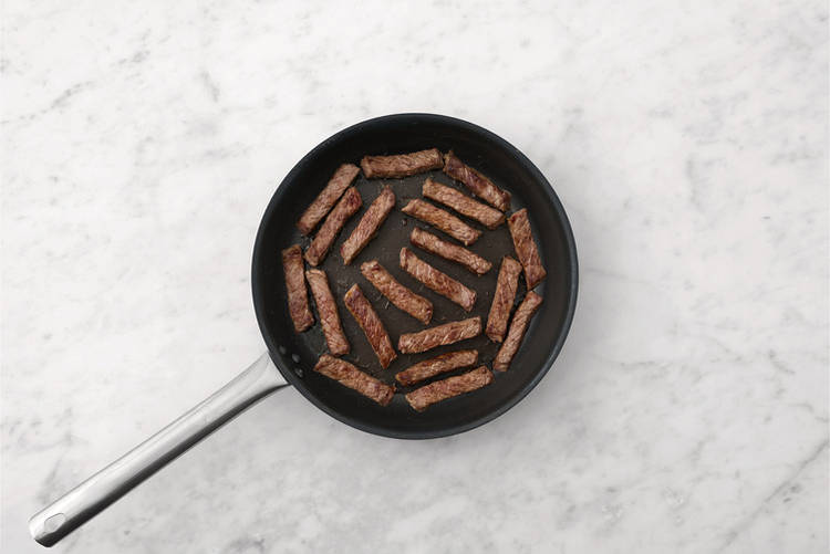 Cook the beef