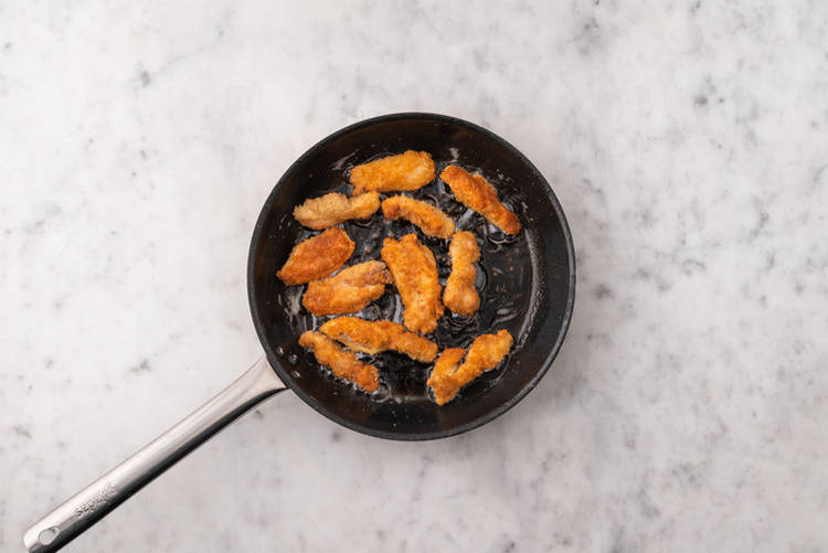 Cook the chicken