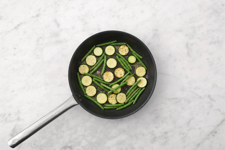Cook the greens