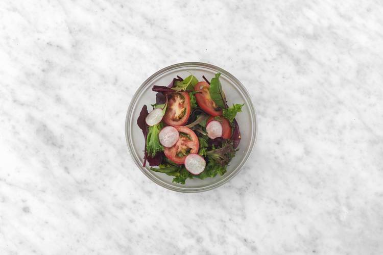 Toss the salad