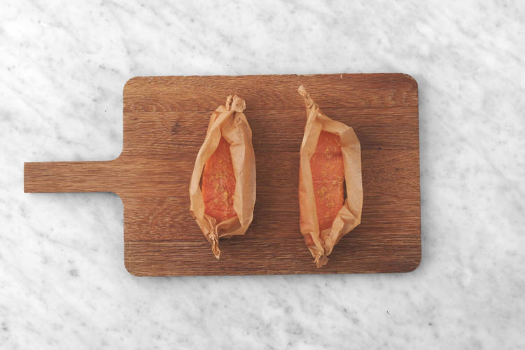 On prépare les papillotes