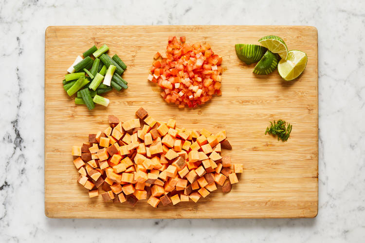 Prep & Start Potatoes