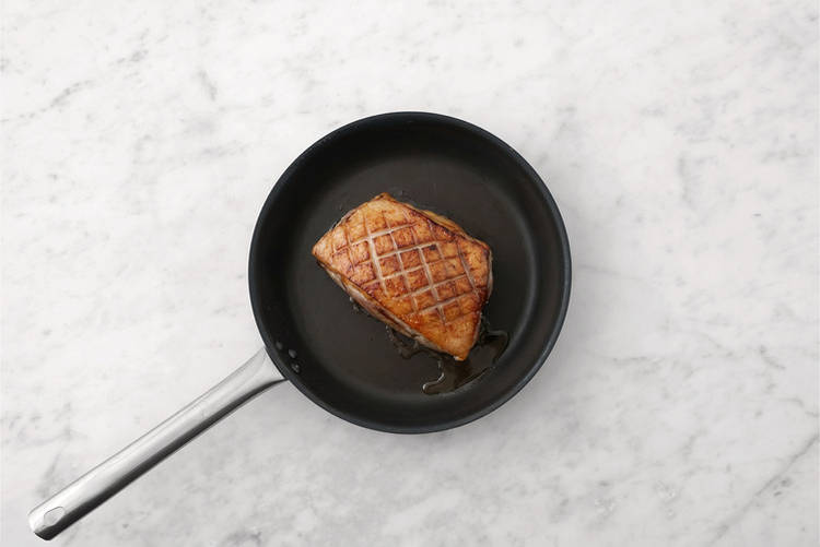 Sear the beef