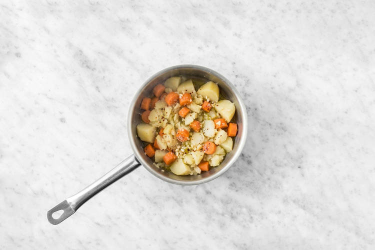 Make the veggie crush