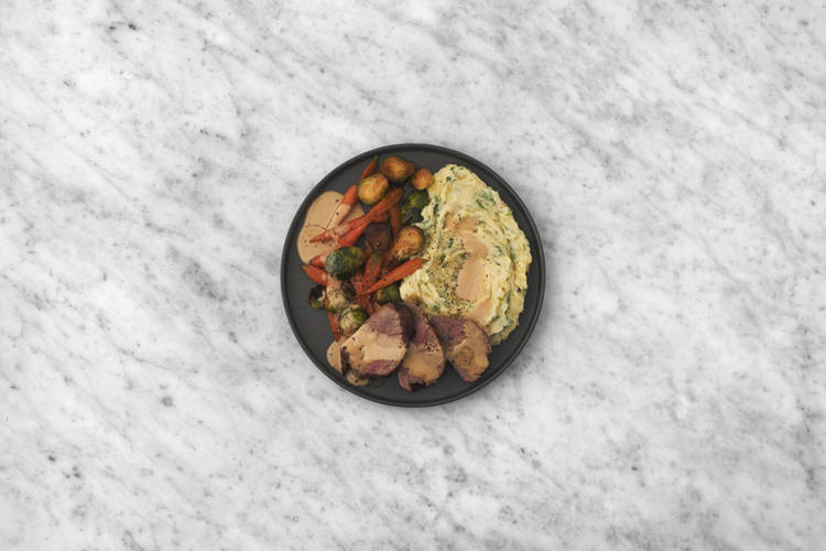 Finish & serve