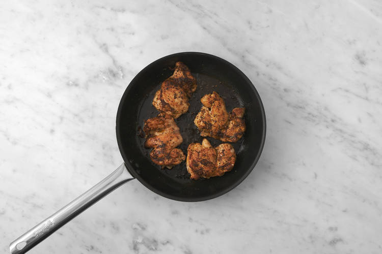 Cook the chicken