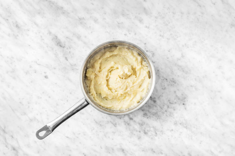 Make the Parmesan mash 