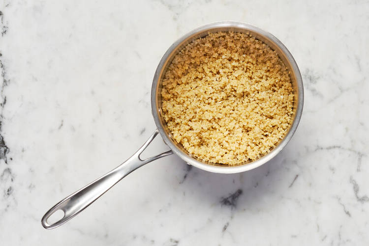 Cook bulgur