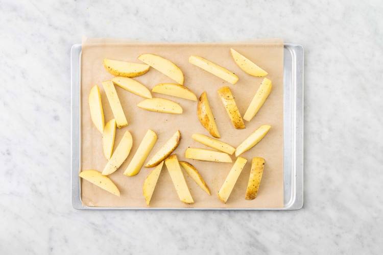 Roast potatoes