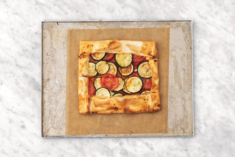 Bake the galette