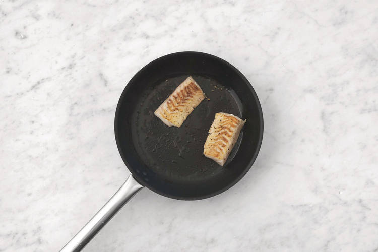 Get prepped & cook the fish