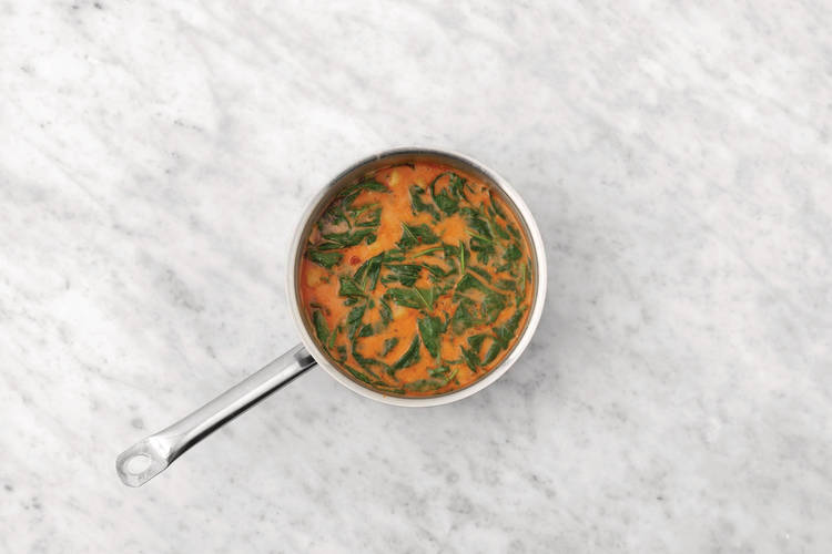 Finish the soup