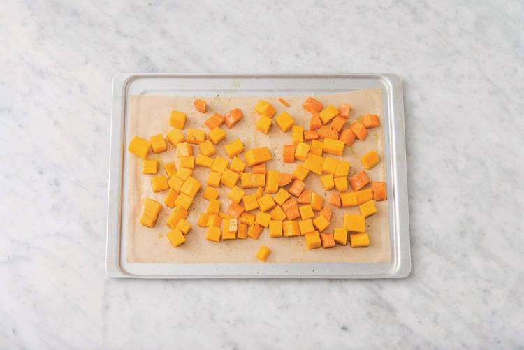 Roast the pumpkin