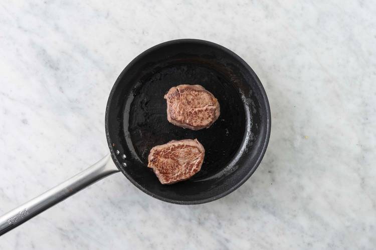 Cook the steak