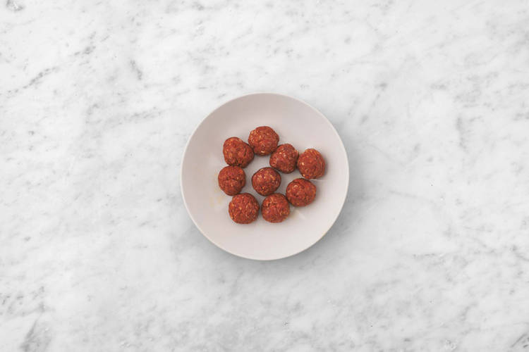Make the meatballs