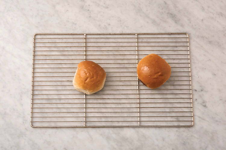 Bake the burger buns