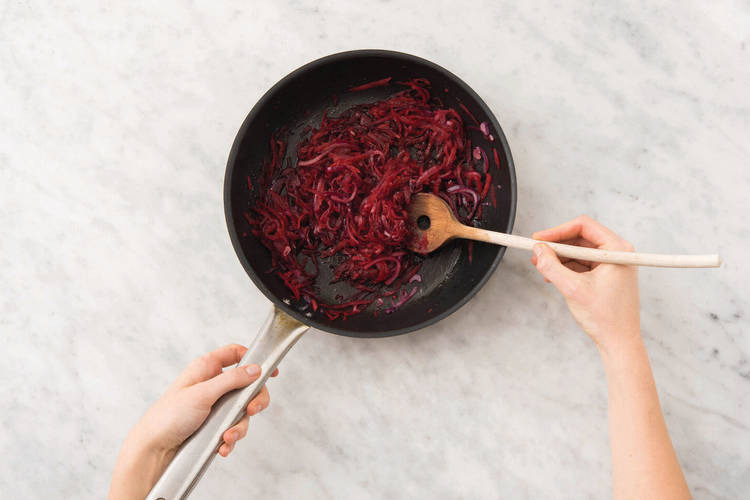 Make the beetroot relish