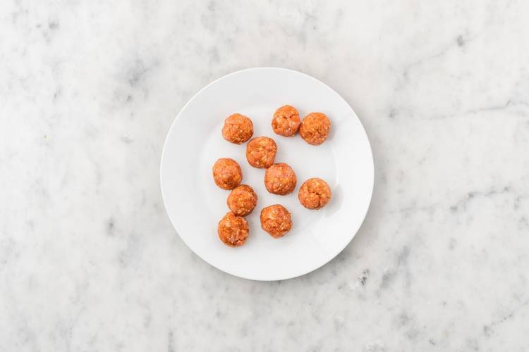 Make the meatballs