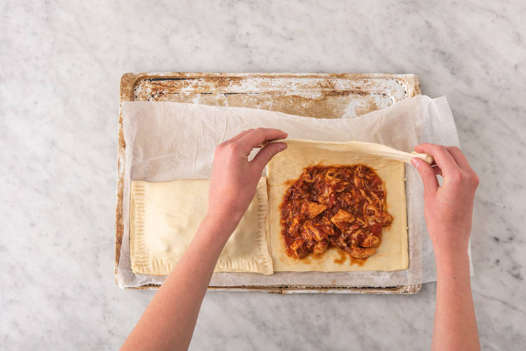 Préparer les empanadas