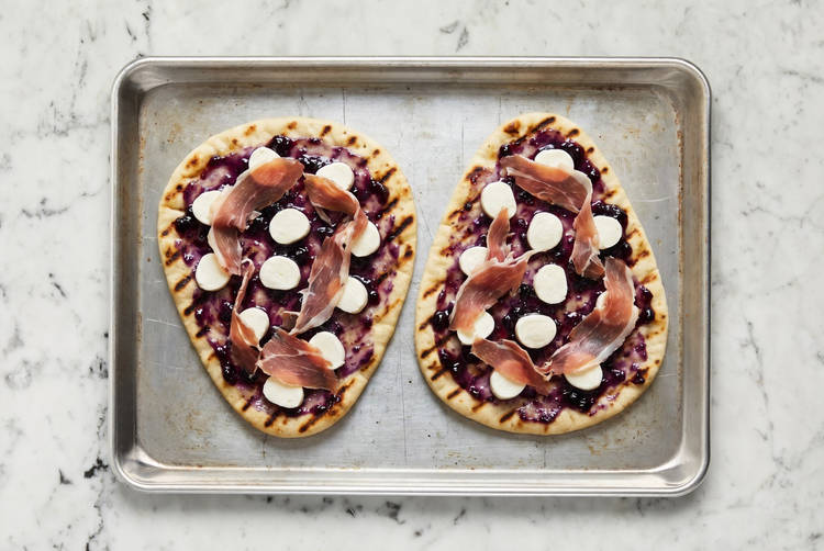 Assemble flatbreads
