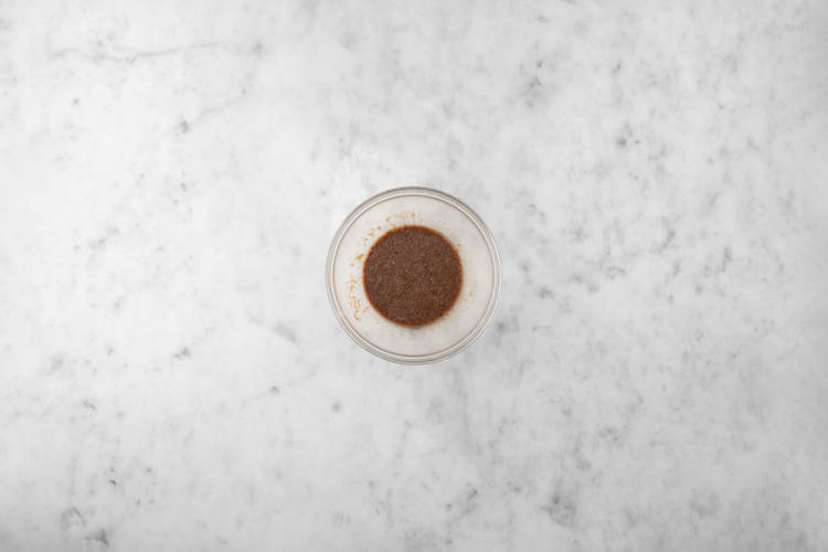 Mix the Parmigiano Dressing