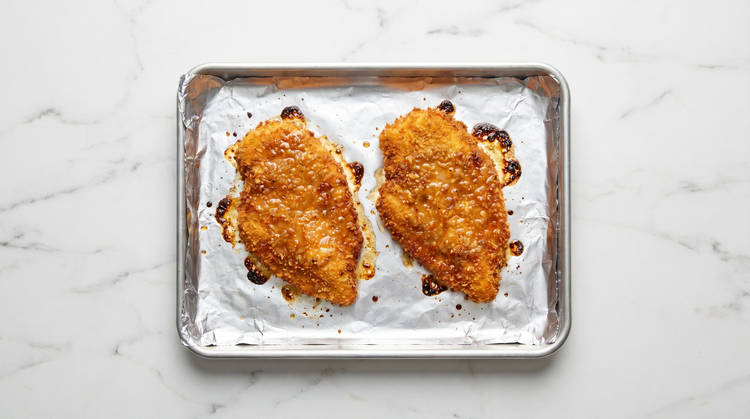 Fry & Glaze Chicken