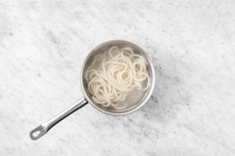 Cook the noodles